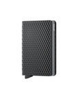 Secrid Slim Wallet Cubic in Black/Titanium