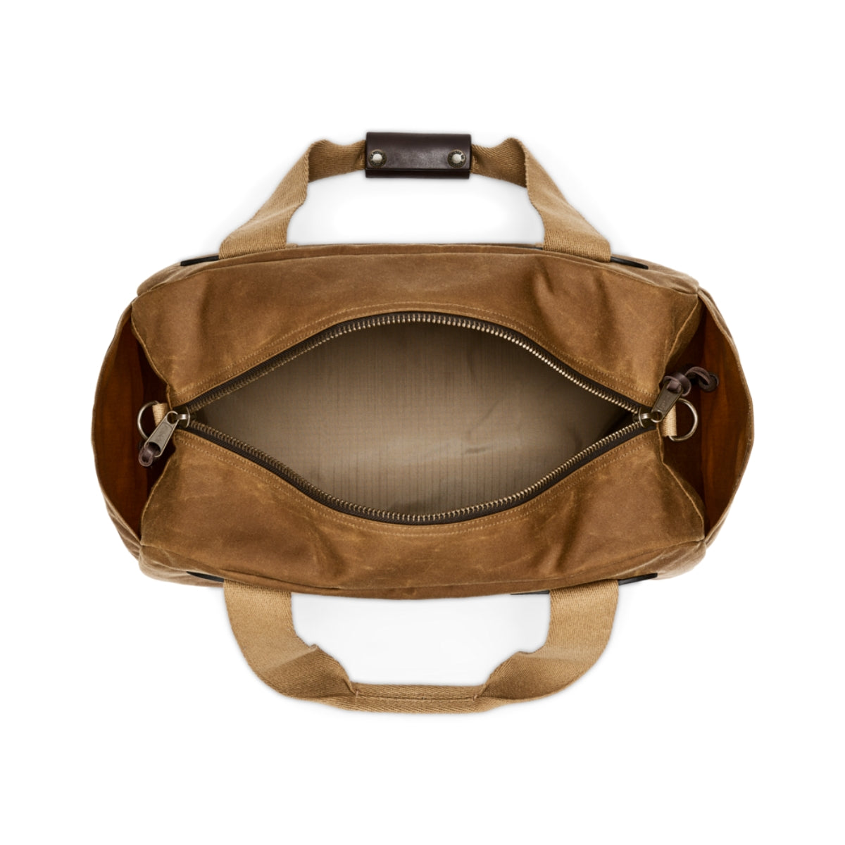 Filson Tin Cloth Small Duffle Bag in Dark Tan – Getoutside Shoes