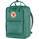 Fjallraven Kanken 15&quot; Laptop in Frost Green