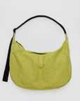 Baggu Large Nylon Crescent Bag in Lemongrass