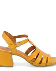 Miz Mooz Women's Boardwalk Heeled Sandal in Ochre