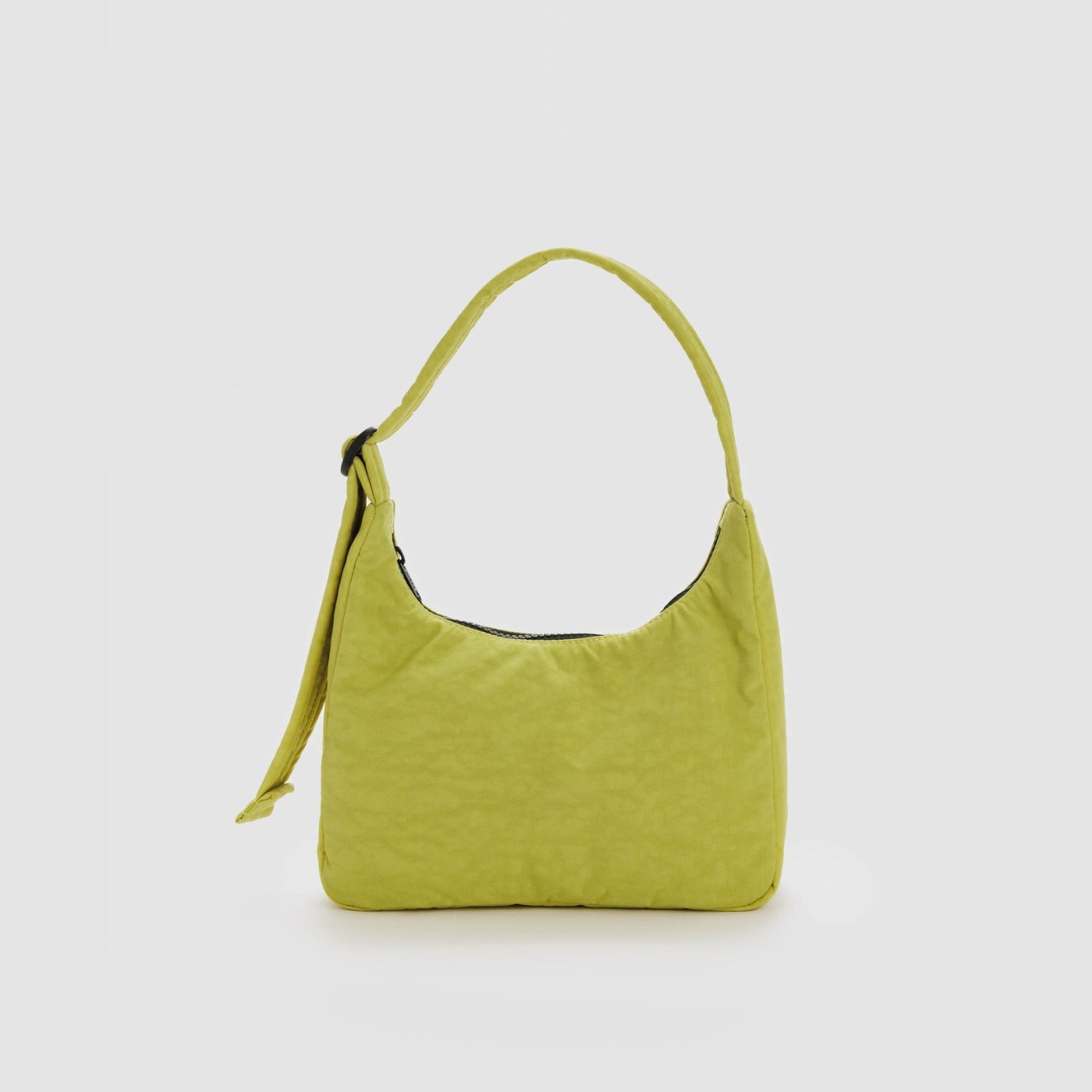 Baggu Mini Nylon Shoulder Bag in Lemongrass