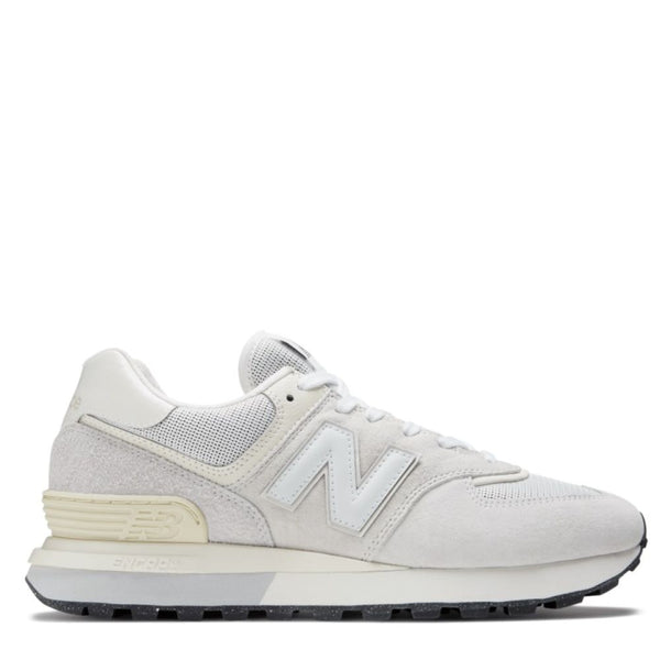 New balance 574 light cliff grey on sale with vintage indigo