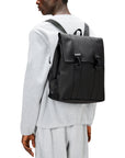 Rains MSN Backpack in Black