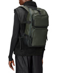 Rains Trail Cargo Backpack in Green