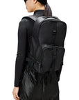 Rains Trail Rucksack in Black