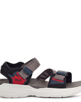 Teva Men's Zymic in Grey/Red