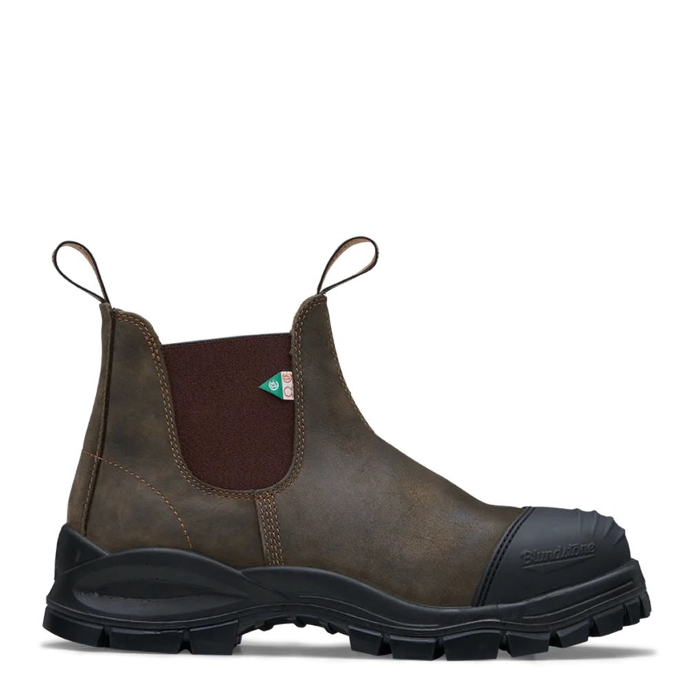 Blundstone Work Safety XFR 962 in Waxy Rustic Brown