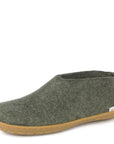 Glerups Shoe Natural Rubber Sole in Forest