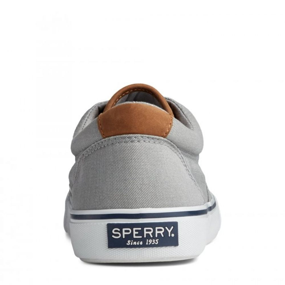 Sperry Men s Striper II CVO Sneaker in Salt Washed Grey