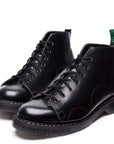 Solovair Monkey Boot in Black Hi-Shine