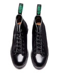 Solovair Monkey Boot in Black Hi-Shine