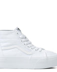 Vans Women's Sk8-Hi Tapered Stackform in True White